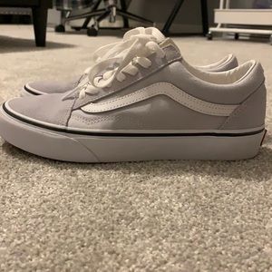 VANS OLD SKOOL GREY/WHITE